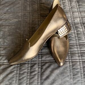 Anne Klein iflex gold leather Shoes Women’s size 8.5